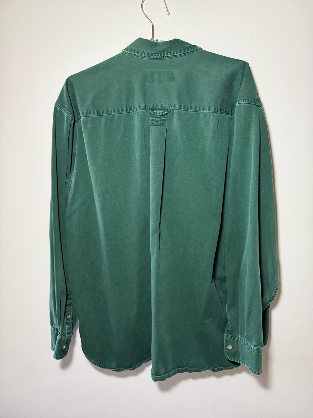 Eddie Bauer Men’s Green Flannel Shirt Button-Down Size XL | Outdoors Classic - Picture 2 of 10